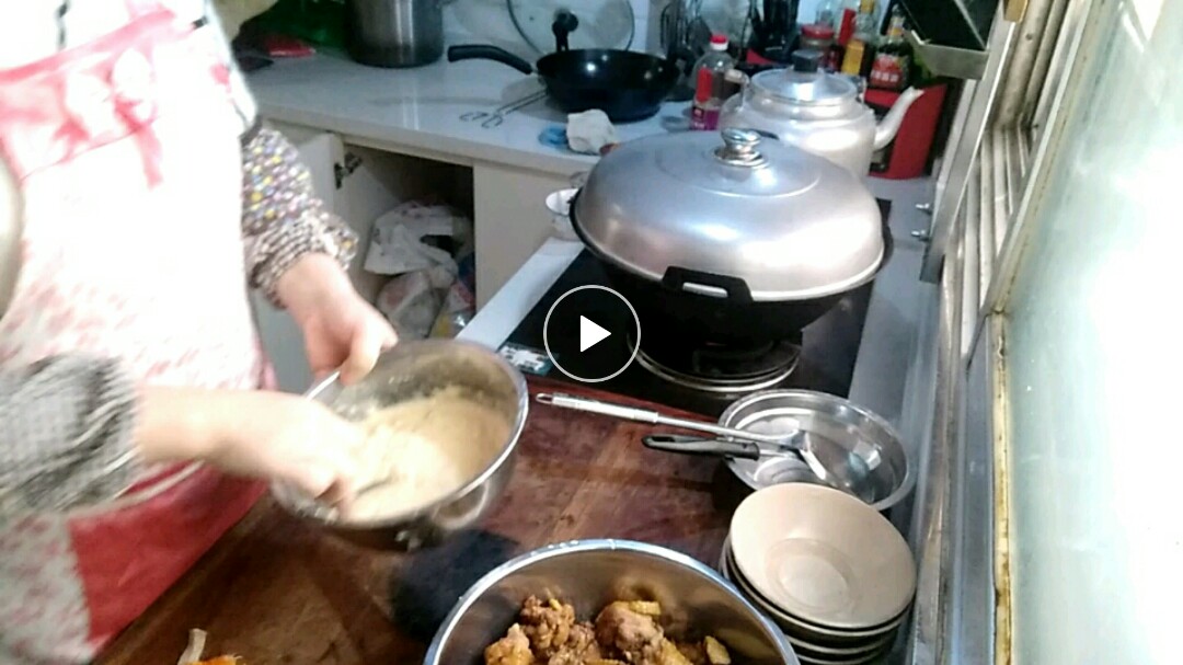 鸡肉蒸碗的做法（西北家庭版鸡肉蒸碗怎么做）
